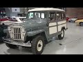 1954 willys four wheel drive utility wagon a jeep precursor clean stock beautiful gause garage