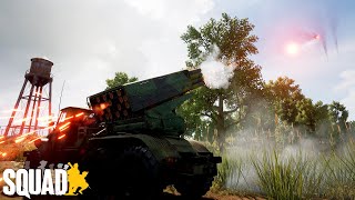 DANGER CLOSE! Grad Rockets OBLITERATE British Troops in Gorodok | Eye in the Sky Squad Gameplay