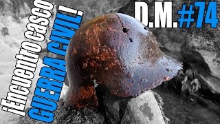 ENCUENTRO un casco de la GUERRA CIVIL Española sin detector de metales - Detección Metálica ep. 74