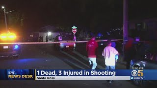 DEADLY SANTA ROSA SHOOTING: One Dead, Three Wounded In Santa Rosa Gang-Related Drive-By Shooting