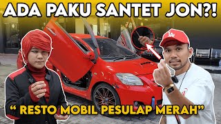 RESTORASI MOBIL PESULAP MERAH, ISINYA PAKU SAN TET SAMA KECOA⁉️