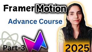 Framer Motion Keyframes And Transition Animations | Framer Motion Course| Part-3