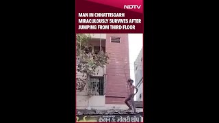 Man In Chhattisgarh’s Durg Miraculously Survives After Jumping From Third Floor