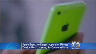 Apple Execs: iPhones Not Eavesdropping On Conversations