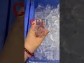 testing our cbfi tube ice machine crystal clear high quality ice every time ❄️