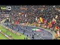 Roma femminile festeggia lo Scudetto all’Olimpico sotto la Curva Sud