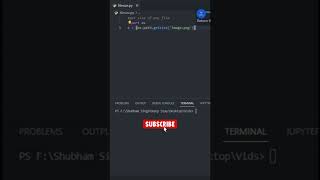 print size of any file using python #shorts #short