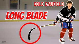 Cole Caufield Testing LONG BLADE ™