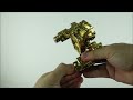 review dx chogokin victory robo plating gold custom