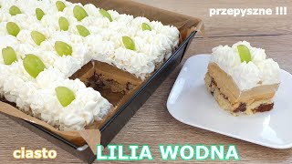 LILIA WODNA przepyszne ciasto 👌 Amazing cake WATER LILY 🍰 guests will be delighted - HIT