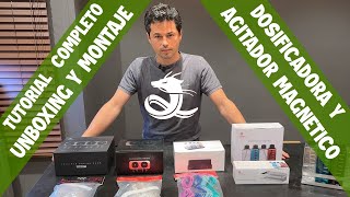 Unboxing, Montaje y Configuración Chihiros Dosing Pump y Magnetic Stirrers 🐉 Tutorial Completo 🔥