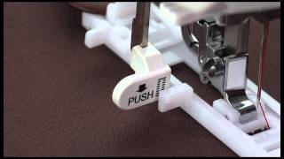 SINGER® 1-Step Computerized Buttonhole Presser Foot w/Spring Tutorial