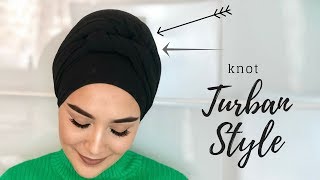 Knot Turban Style I Only 2 Pins