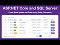 Create ASP.NET Core Web Application and Connect to SQL Server Database | Create Read Update Delete