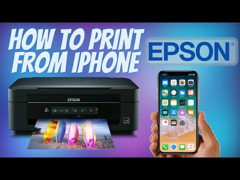 How to Print Wirelessly from iPhone to Epson Printer (Will Work for iPad Too)