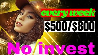 how to make the most money.সপ্তাহে 500$/800$ডলার নিশ্চিত ইনকাম