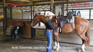 New Frontier Kelly Kaminski Barrel Saddles Stirrup Leathers