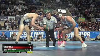 John Boyle Western New Eng  vs Jake Ashcraft Ithaca (2019 NCAA FINAL)