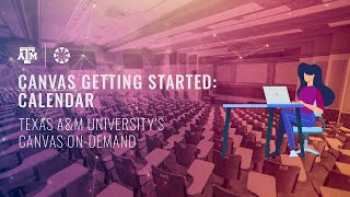 Canvas Getting Started: Calendar