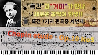 Godowsky/Chopin - etude Op.10 No.5 3rd version (타란텔라)