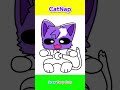 Drawing & Coloring CatNap Smiling Critters how to draw a cute kitten cat animal anime character DVC