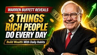 3 Things Rich People Do Every Day! ( From Warren Buffett ) #selfdevelopment