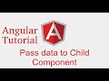 Angular 9 tutorial #12 pass data parent to child component