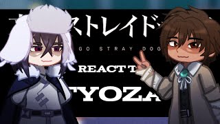 BSD react to Fyozai (one-sided) | 2X | NO BREAKS (1/1)