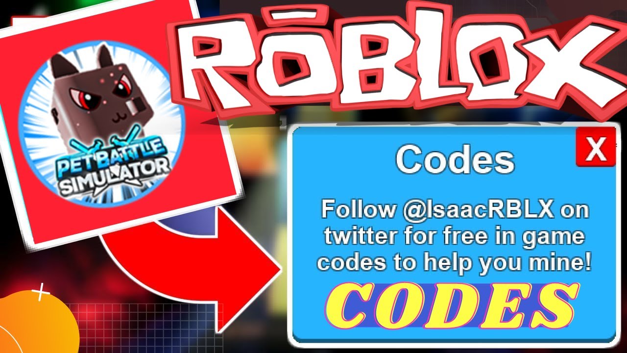 Roblox Pet Battle Simulator Codes [Roblox Codes 2020] - YouTube