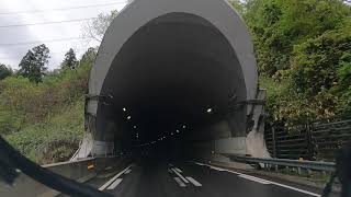 【4K Expressway Drive】北陸自動車道（富山-小矢部-金沢）を雨の中走ってみました２/Japan Expressway (Hokuriku Exp.) Drive 2