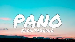 Zack Tabudlo - Pano (Lyrics)