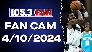 Mavs Beat The Hornets, CeeDee Says He'll 'Be In Dallas', Rangers Lose To Oakland | Fan Cam 4/10/2024