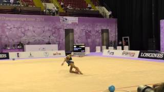 Serena Lu - Ball - 2014 World Rhythmic Championships - Qualification