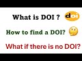 What is a DOI? Learn How to Find it quickly