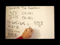 simplify the expression by multiplying by the conjugate