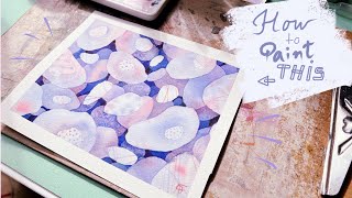 Negative Watercolour Painting Technique for Beginners
