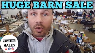 HUGE Barn Sale FOUND NINTENDO POKEMON Local Auction / Opening Mystery Boxes Storage Wars Auction