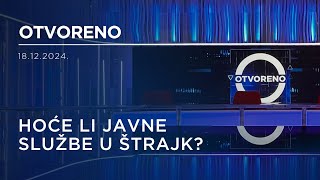 Otvoreno: Hoće li javne službe u štrajk?