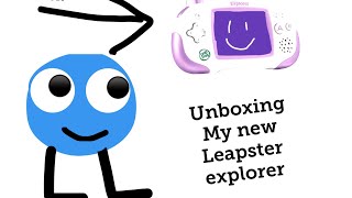 Unboxing my new Leapster explorer!