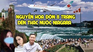 A1300 - NGUYỄN HOA ĐÓN 8 TRANG ĐI THÁC NƯỚC NIAGARA