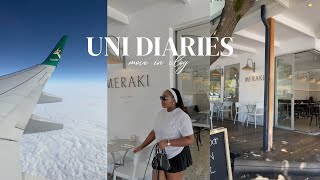 UNI DIARIES: move in vlog| unpack with me| room tour| shopping | lunch date and more