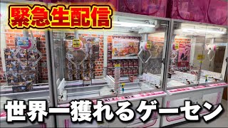 【クレーンゲーム】世界一獲れるゲーセンで、ゲリラ配信！【回遊館養父店・UFOキャッチャー】