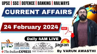 EP 1229: 24 FEBRUARY 2024 CURRENT AFFAIRS with Static GK | CurrentAffairs2023