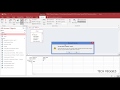 How to create an Update Query in MS Access | Tech Veggies