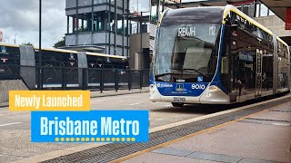 Vlog 41: What is this new Brisbane Metro? Is it Train ,Bus or Tram ? | Brisbane Travel vlog 🇦🇺🚌🚂🚈