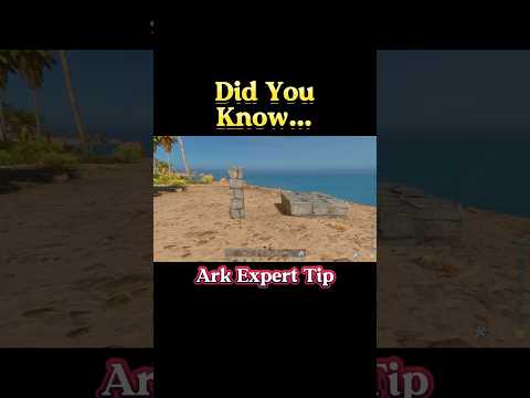 Become a survival expert, expert tip #arksurvivalascended #ark #gaming #shorts#guide #tutorial