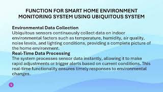 SMART HOME ENVIRONMENT MONITORING SYSTEM USING UBIQUITOUS SENSOR NETWORK(USN)