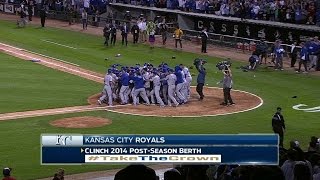 KC@CWS: Royals beat White Sox to clinch playoff spot