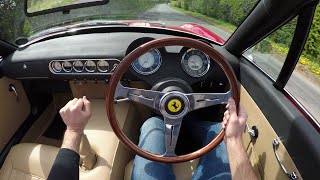 Ferrari 250 GT California Recreation - POV Test Drive | Amazing Sound