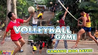 VOLLEYBALL sa MAGANOY ---- This is HOW WE PLAY it! (TINALO kami ng mga BATA!)